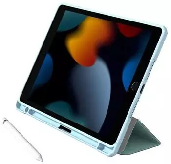 AMAZINGTHING Titan Pro Folio Case iPad Air 11" M3/M4, blau, Stifthalter
