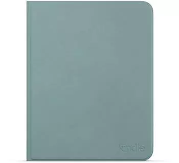 Amazon Kindle Paperwhite / Colorsoft faltbare Hülle mit Umblättertasten auf Pflanzenbasis Meerglasgrün (2026)