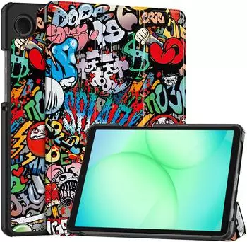 Lobwerk Schutzhülle für Schutzhülle für Samsung Galaxy Tab A11+ 2025 Tab A9... Wake & Sleep Funktion Sturzdämpfung Aufstellfunktion Color 2