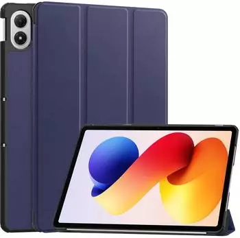 Lobwerk 2-in-1 Set Hülle & Glas für Xiaomi Redmi Pad 2 Pro 2025 12,1 Zoll, Standfunktion, Auto Sleep/Wake (160635)
