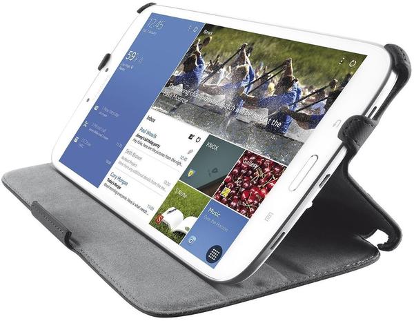 Trust Stile Folio Stand for Galaxy Tab 4 8.0 black