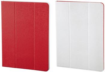 Hama Portfolio TwoTone für alle Tablets bis 17,8 cm rot/weiß (123094)