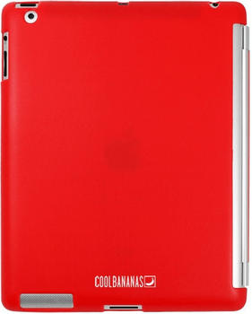 Cool Bananas SmartShell Cover für iPad 3 rot