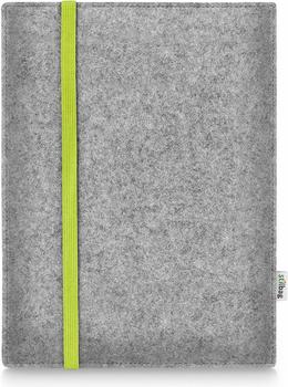 Stilbag Filztasche LEON iPad Pro 9.7 hellgrau-lime