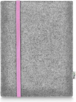 Stilbag Filztasche LEON iPad Pro 9.7 hellgrau-rosa (4251507304740)