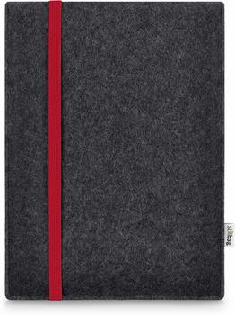 Stilbag Filztasche LEON iPad Pro 12.9 anthrazit-rot