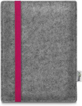 Stilbag Filztasche LEON Kindle Paperwhite 6" hellgrau-pink