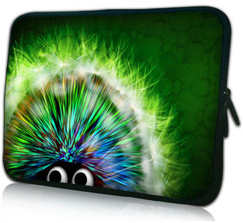 PEDEA Design Case 10.1" green hedgehog (64060514)