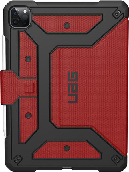 Urban Armor Gear Metropolis Case iPad Pro 12.9 2020 Rot/Schwarz