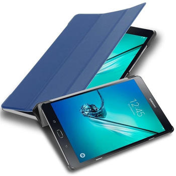 Cadorabo Tablet H&uuml;lle f&uuml;r Samsung Galaxy Tab S2 (8,0" Zoll) SM-T715N / T719N in JERSEY DUNKEL BLAU