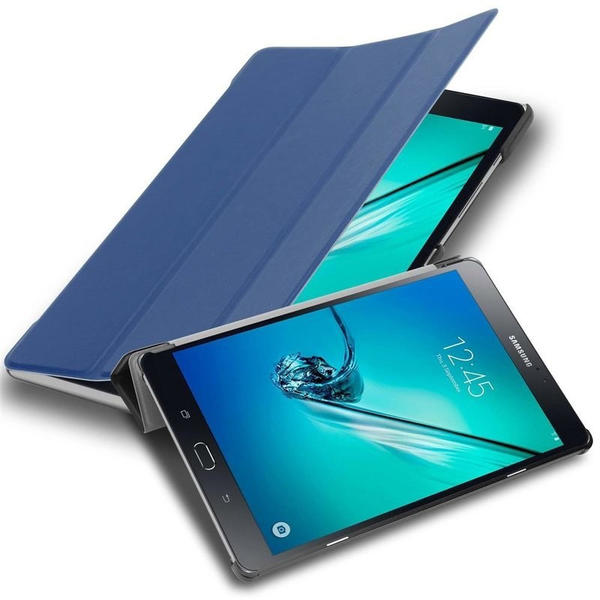 Cadorabo Tablet Hülle für Samsung Galaxy Tab S2 (8,0" Zoll) SM-T715N /  T719N in JERSEY DUNKEL BLAU Test TOP Angebote ab 17,99 € (Oktober 2023)