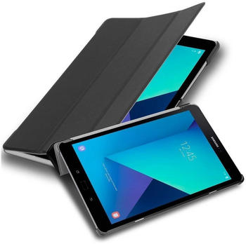 Cadorabo Tablet Hülle für Samsung Galaxy Tab S3 (9,7" Zoll) SM-T820N / T825N in SATIN SCHWARZ -