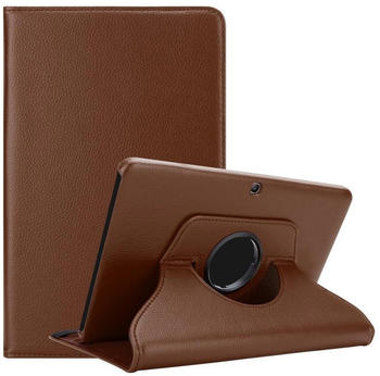 Cadorabo Tablet Hülle für Samsung Galaxy Tab 4 (10,1" Zoll) SM-T530 / T535 in PILZ BRAUN