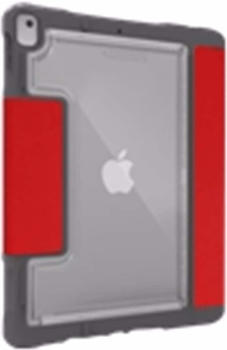 STM Bags Dux Plus DUO iPad 10.2 Rot/Transparent