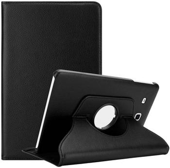 Cadorabo Tablet Hülle für Samsung Galaxy Tab E (9,6" Zoll) SM-T561 / T560 in HOLUNDER SCHWARZ