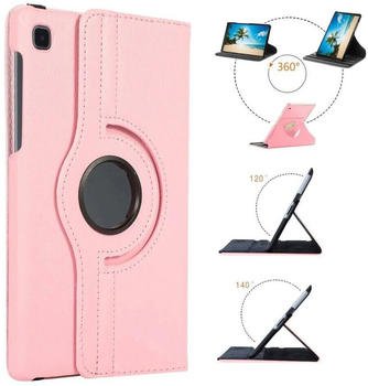 Wigento 360° Case Galaxy Tab A7 Lite 2021 Rosa