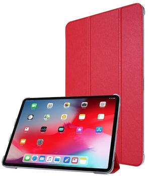 Wigento 3folt Wake UP Smart Cover iPad Pro 12.9 2021 Rot