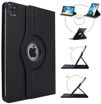 Wigento 360° Case iPad Pro 11 2021 Schwarz