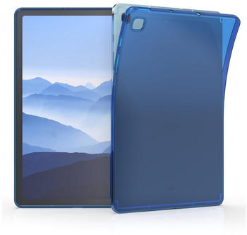 kwmobile Case Samsung Galaxy Tab S6 Lite Blau/Transparent