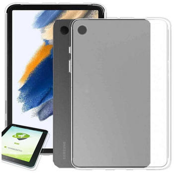 Wigento Case Samsung Galaxy Tab A8 2021 Transparent + H9 Hart Glas