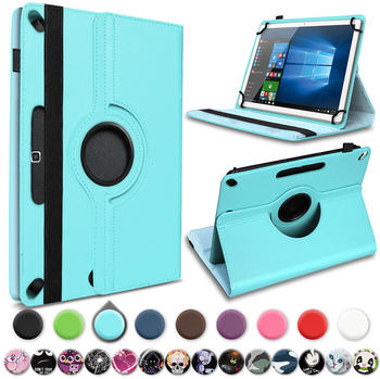 UC-Express Tablet Hülle Lenovo Tab M10 Cover Schutz Case 360° Drehbar Türkis