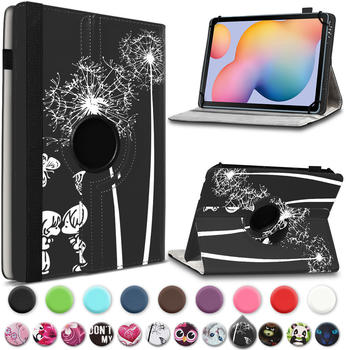 UC-Express Tablet Hülle für Samsung Galaxy Tab S6 Lite Tasche Schutz Case Cover 360 Drehbar Motiv 12