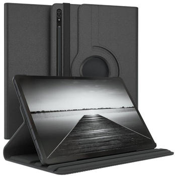 Eazy Case 360° Rotation Case Samsung Galaxy Tab S8+ Schwarz