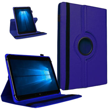 UC-Express Tablet Tasche 360° Drehbar Vodafone Tab Prime 7 Hülle Schutzhülle Universal Case Cover Blau