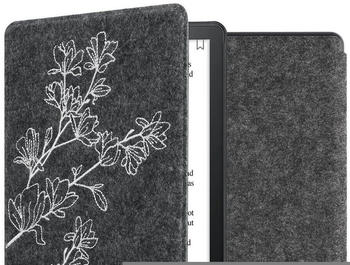 kwmobile Flip Cover Case Kindle Paperwhite 2022 Magnolien