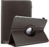 Cadorabo Tablet Hülle Universal 360 für Alcatel 1T (10 Zoll) (Alcatel 1T), Braun
