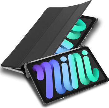 Cadorabo Tablet Book (MIT Wake Up) Hülle (iPad mini 6), Schwarz