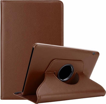 Cadorabo Tablet Book Cover (MediaPad T5 10), Braun