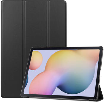 iMoshion Samsung Galaxy Tab S8 Plus,Samsung Galaxy Tab S7 Plus,Samsung Galaxy Tab S7 FE Kunstleder Klapphülle Schwarz (SH00008151)
