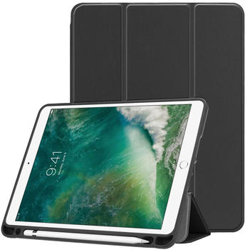 iMoshion iPad Air 2, iPad Air (2013), iPad (2018), iPad (2017) Kunstleder Klapphülle Schwarz (SH00007407)