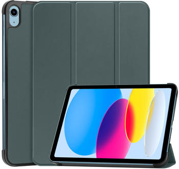 iMoshion iPad 10.9 (2022) Kunstleder Klapphülle Dunkelgrün (SH00054159)