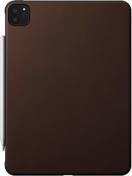 Nomad Leather Case Rustic iPad Pro 11 2021/2022 Braun