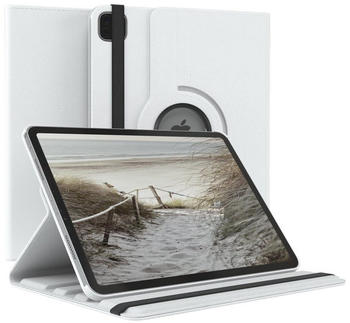 Eazy Case Tablet-Hülle Rotation Case für iPad Pro 11 1./2./3./4. Gen. 11" Weiß