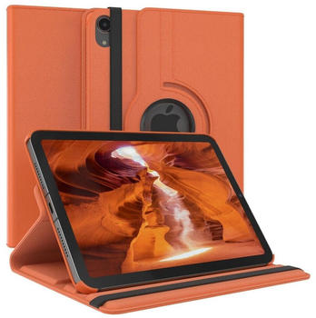 Eazy Case Tablet-Hülle Rotation Case für Apple iPad Mini 6. Gen. (2021) 8,3" Orange