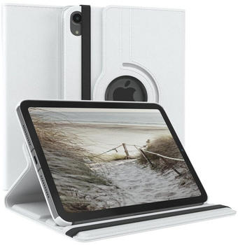 Eazy Case Tablet-Hülle Rotation Case für Apple iPad Mini 6. Gen. (2021) 8,3" Weiß