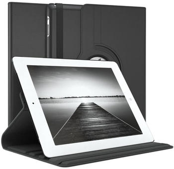 Eazy Case Tablet-Hülle Rotation Case für Apple iPad 2. / 3. / 4. Gen. 9,7" Schwarz