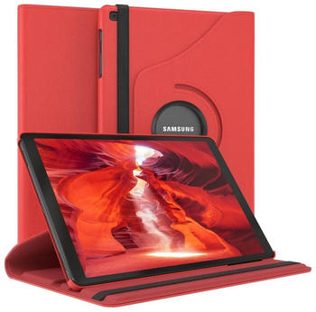 Eazy Case Tablet-Hülle Rotation Case Samsung Galaxy Tab A 10.1 10,1" Rot