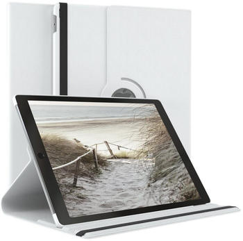 Eazy Case Tablet-Hülle Rotation Case für Apple iPad Pro 2. Gen. (2017) 12,9" Weiß