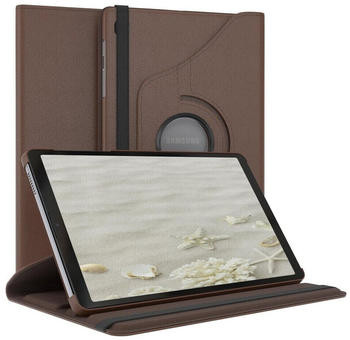 Eazy Case Tablet-Hülle Rotation Case für Samsung Galaxy Tab A7 Lite 8,7" Braun