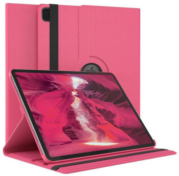 Eazy Case Tablet-Hülle Rotation Case für iPad Pro 5./6. Gen. 2021/2022 12,9" Pink