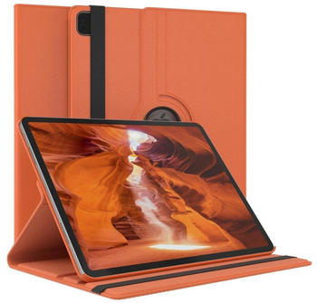 Eazy Case Tablet-Hülle Rotation Case für Apple iPad Pro 6. Gen. (2022) 12,9" Orange