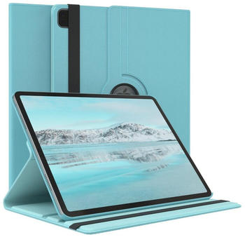 Eazy Case Tablet-Hülle Rotation Case für Apple iPad Pro 6. Gen. (2022) 12,9" Blau