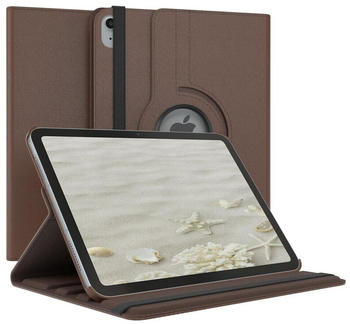 Eazy Case Tablet-Hülle Rotation Case für Apple iPad 10. Gen. (2022) 10,9" Braun