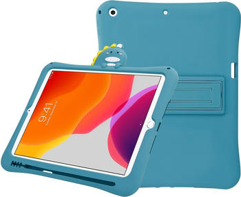 Cadorabo TPU Cover Kinder (iPad 7, iPad 8) blau