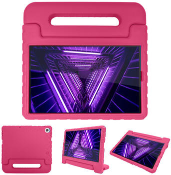 iMoshion Lenovo Tab M10 HD (2nd gen) Hülle Silikon Soft Case/Backcover Rosa Shockproof/Stoßfest