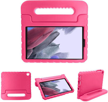 iMoshion Samsung Galaxy Tab A7 Lite Hülle Silikon Soft Case/Backcover Rosa Shockproof/Stoßfest